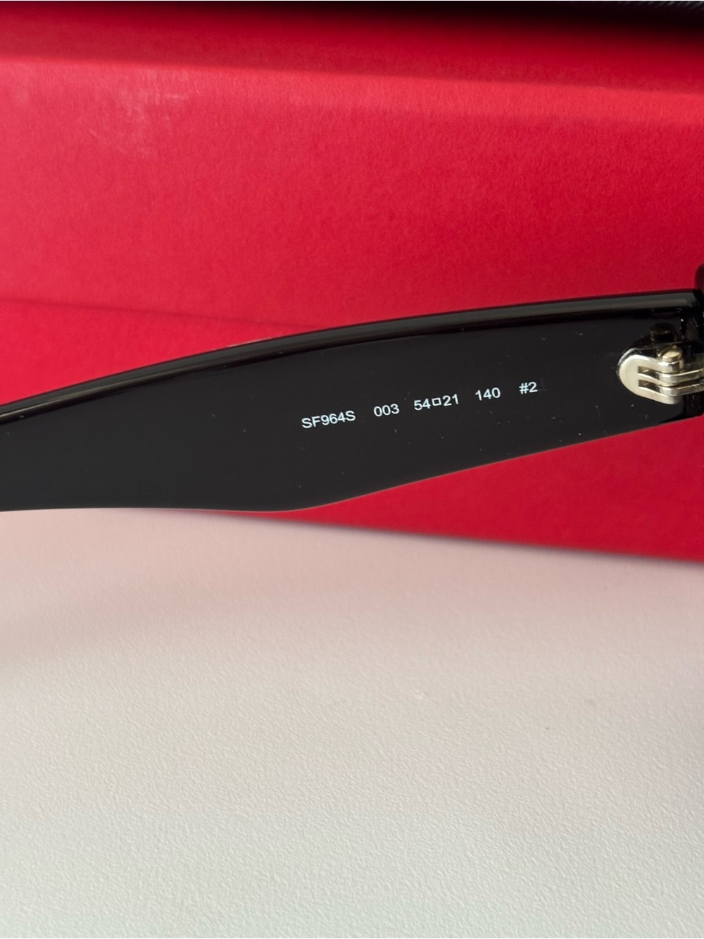 NWT Salvatore Ferragamo Black Cat-Eye Sunglasses - Picture 6 of 6